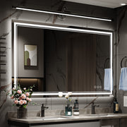 Led Mirror for Bathroom with Front Light and Backlit