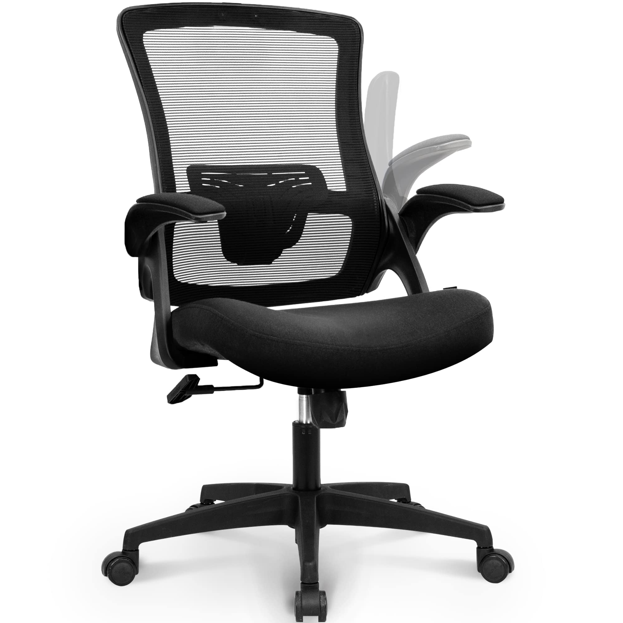 High Back Mesh Office Chair with Adjustable Height Ergonomic Design Executive Lumbar
