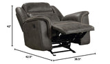 Glider Recliner, Brown