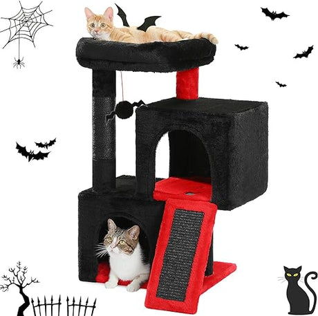 Cat Tree Luxury Cat Tower with Double Condos