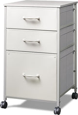 Mobile File Cabinet, Rolling Printer Stand with 3 Drawers