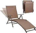 Outdoor Chaise Lounge Chairs for Outside, Aluminum Patio Lounger Pool Furniture