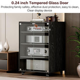 Modern with wheels Audio-Video Media Stand
