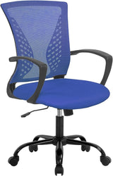 Chair Ergonomic Desk Chair Mesh Computer Chair with Lumbar Support Armrest Mid Back