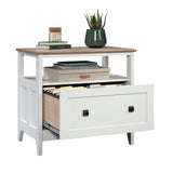 August Hill Lateral File, L: 19.53" x W: 32.28" x H: 29.25", Soft White Finish