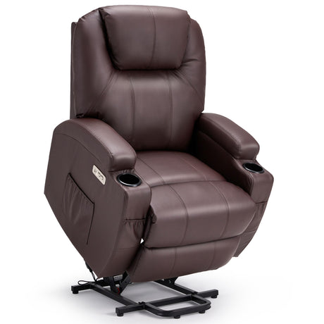 Lift Recliner Chair for Elderly, Electric Lift Chair Sofa with Side Pockets, USB & Type-C