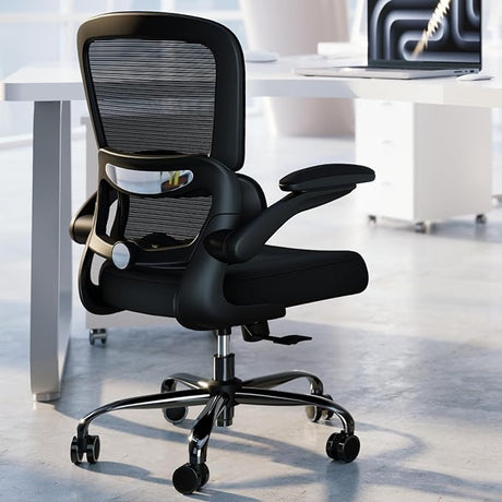 Office Chair - Ergonomic Desk Chair with Adjustable Lumbar Support, Mesh Computer