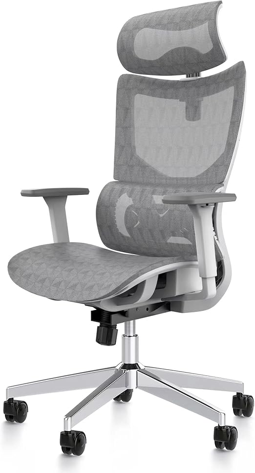 Ergonomic Office Chair with 3D Armrest, Big and Tall Computer Desk Chair