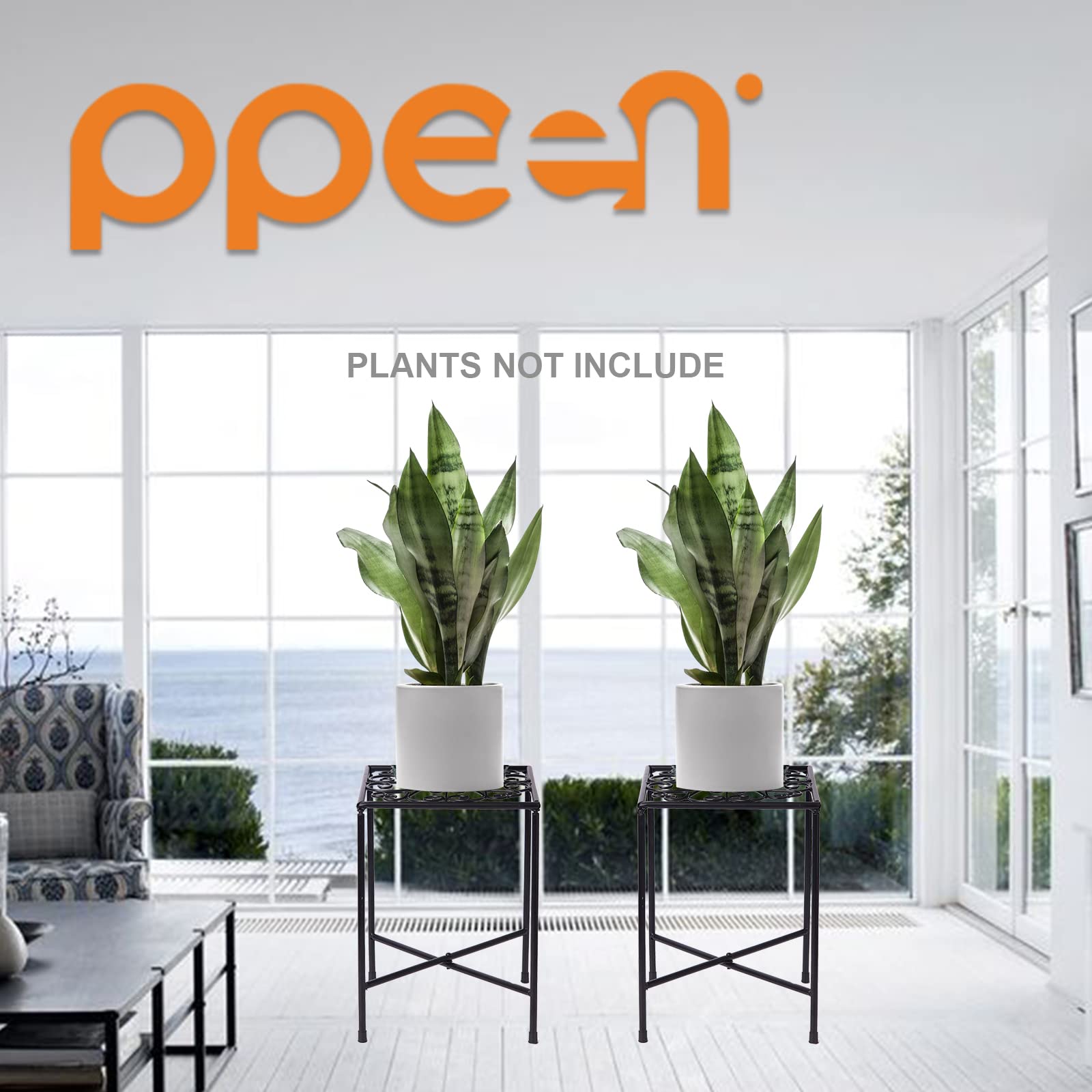 IronBloom Heavy-Duty Indoor & Outdoor Plant Stand