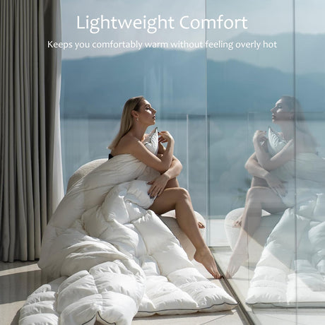 Hungarian Goose Down Comforter King Size