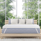 Mattress Topper King - 4Inch Gel Memory Foam Mattress Topper Cooling Mattress