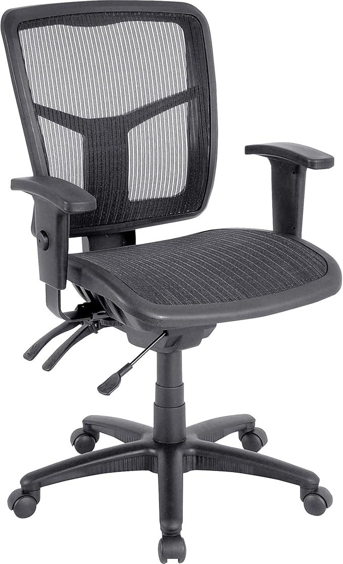 LLR86201, ErgoMesh Series Managerial Mid-Back Chair