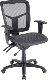LLR86201, ErgoMesh Series Managerial Mid-Back Chair