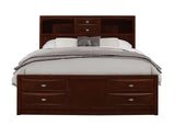 Merlot Linda Full Bed Platform
