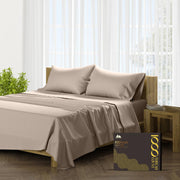 100% Egyptian Cotton Sheets Set Queen - 1000 High Thread Count, Luxury 5-Star Hotel