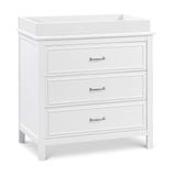 Charlie 3 Drawer Dresser in White