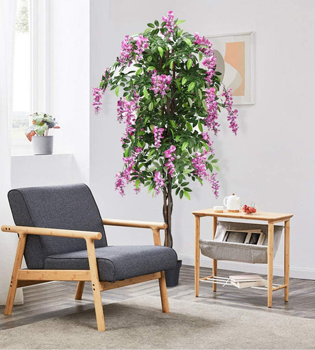 6ft Ficus Artificial Fake Trees for Indoor or Outdoor Décor