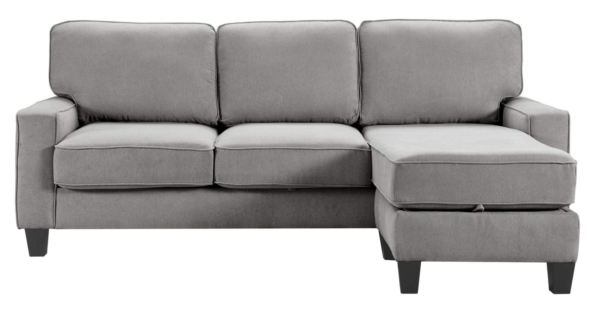 UPH10135D Palisades Sofas with Storage Modern Design, Track Arms, Foam-Filled Cushions