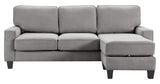 UPH10135D Palisades Sofas with Storage Modern Design, Track Arms, Foam-Filled Cushions