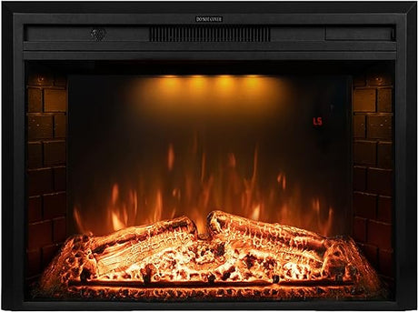 Wall Fireplace Electric with Remote Control