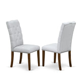 ANEL5-AWA-05 5 Piece Modern Dining Table Set Includes a Round Dining Room Table