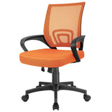 Ergonomic Mesh Office Chair with Lumbar Support - Mid Back Swivel Desk Chair
