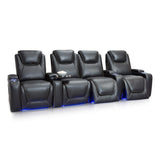 Equinox - Home Theater Seating - Living Room - Top Grain Leather - Power Recline