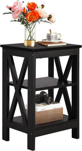 Side Storage Shelf Nightstands for Living Room,Bedroom Furniture,Shelves