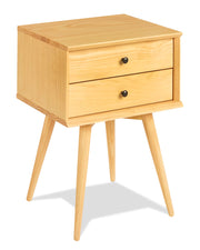 Mid-Century Night Stand  Easy Assembly, Scandinavian
