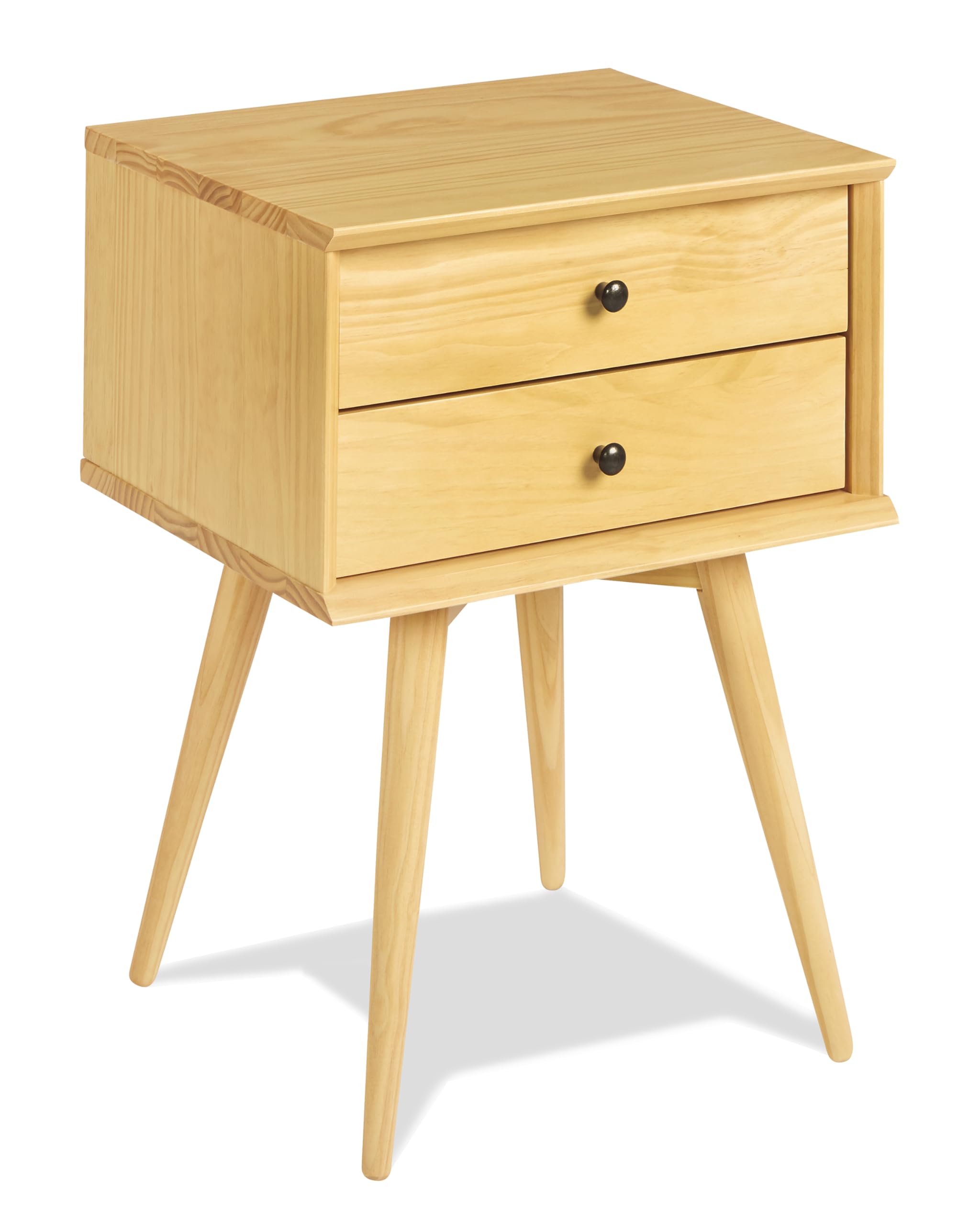 Mid-Century Night Stand  Easy Assembly, Scandinavian