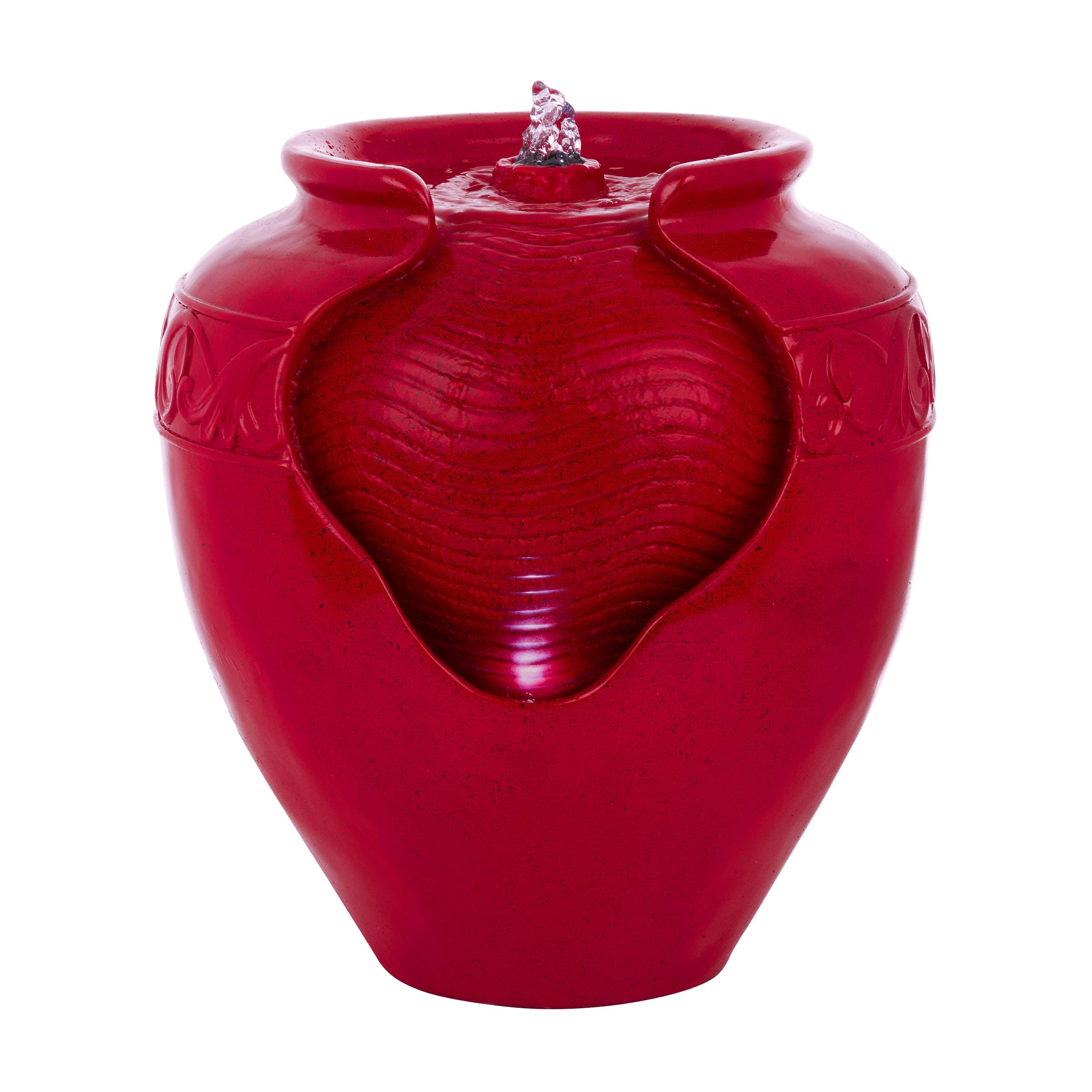 TVH214RD Indoor/Outdoor Tabletop Cherry Vase Water Fountain