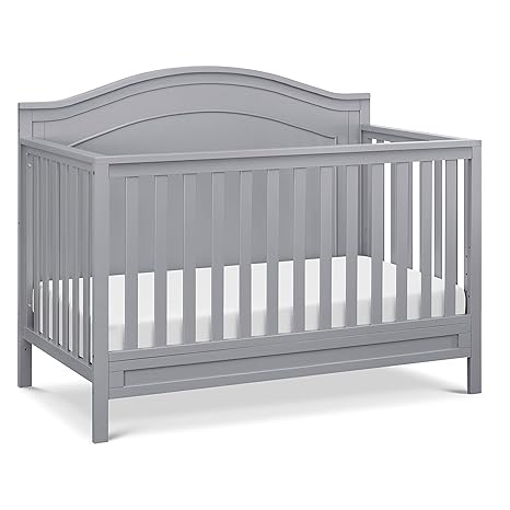 4-in-1 Convertible Crib in Espresso, Greenguard Gold Certified