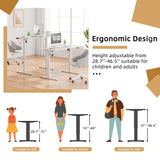 Height Adjustable Electric Standing Desk, Adjustable Desk Standing Desk