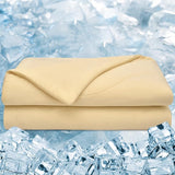 Double Cooling Comforter Queen for Hot Sleepers, Soft Breathable Double Side Cold Blanket for Night Sweats