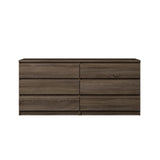 Scottsdale 6 Drawer Double Dresser, Truffle