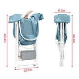 Elevated Dog Bath Tub with Stairs - Portable Foldable Wash Station for Medium to Large Dogs