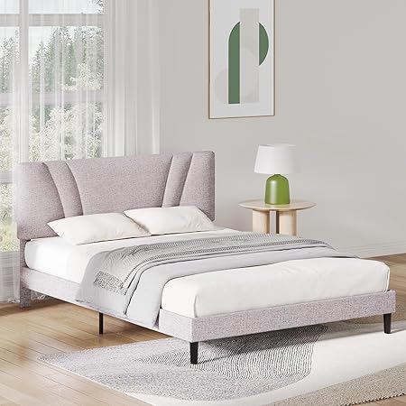 Queen Bed Frame No Box Spring Needed Camas Queen Upholstered