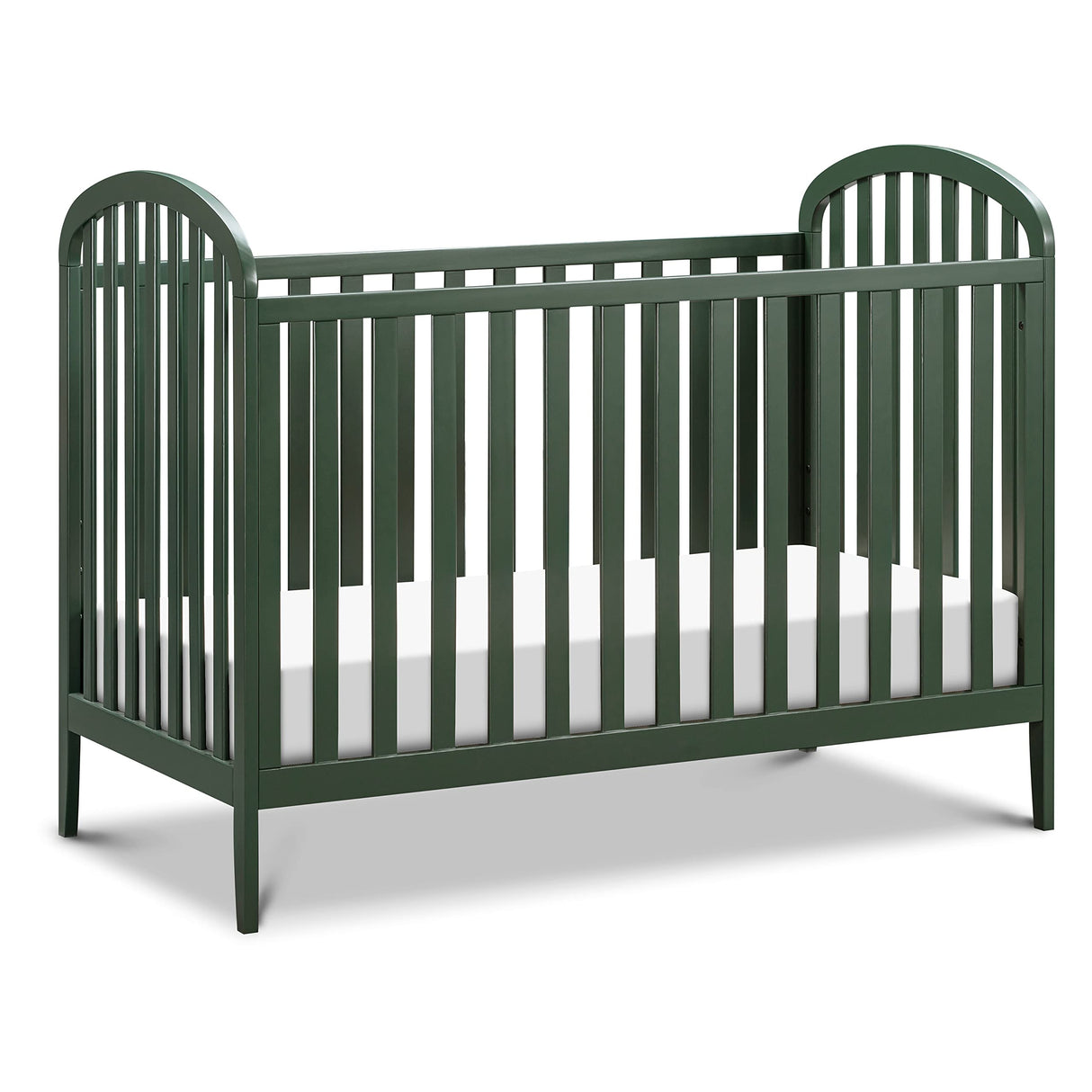 Beau 3-in-1 Convertible Crib in Forest Green, Greenguard Gold Certified