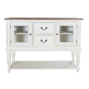 Cumberland Creek Server, W56 x D18 x H40, White