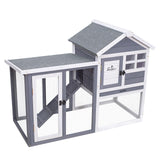 Rabbit Hutch Indoor Rabbit Cage Outdoor, Chicken Coop Bunny Cage