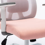 Home Office Chair with Adjustable Lumbar Support and Armrests Headrest Breathable