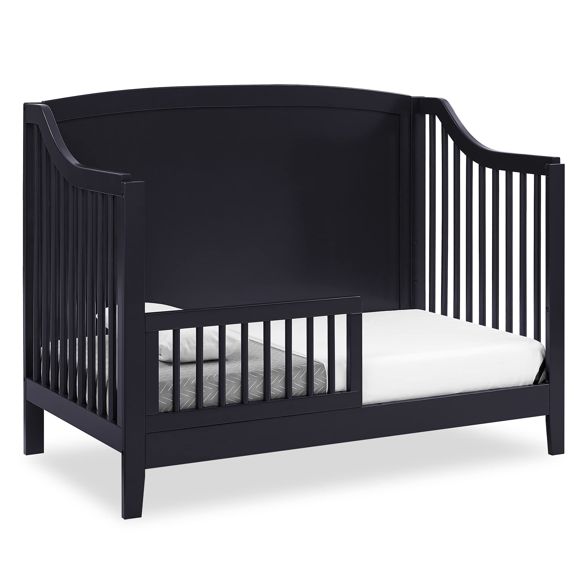 Campbell 6-in-1 Convertible Crib - Greenguard Gold Certified, Midnight Grey