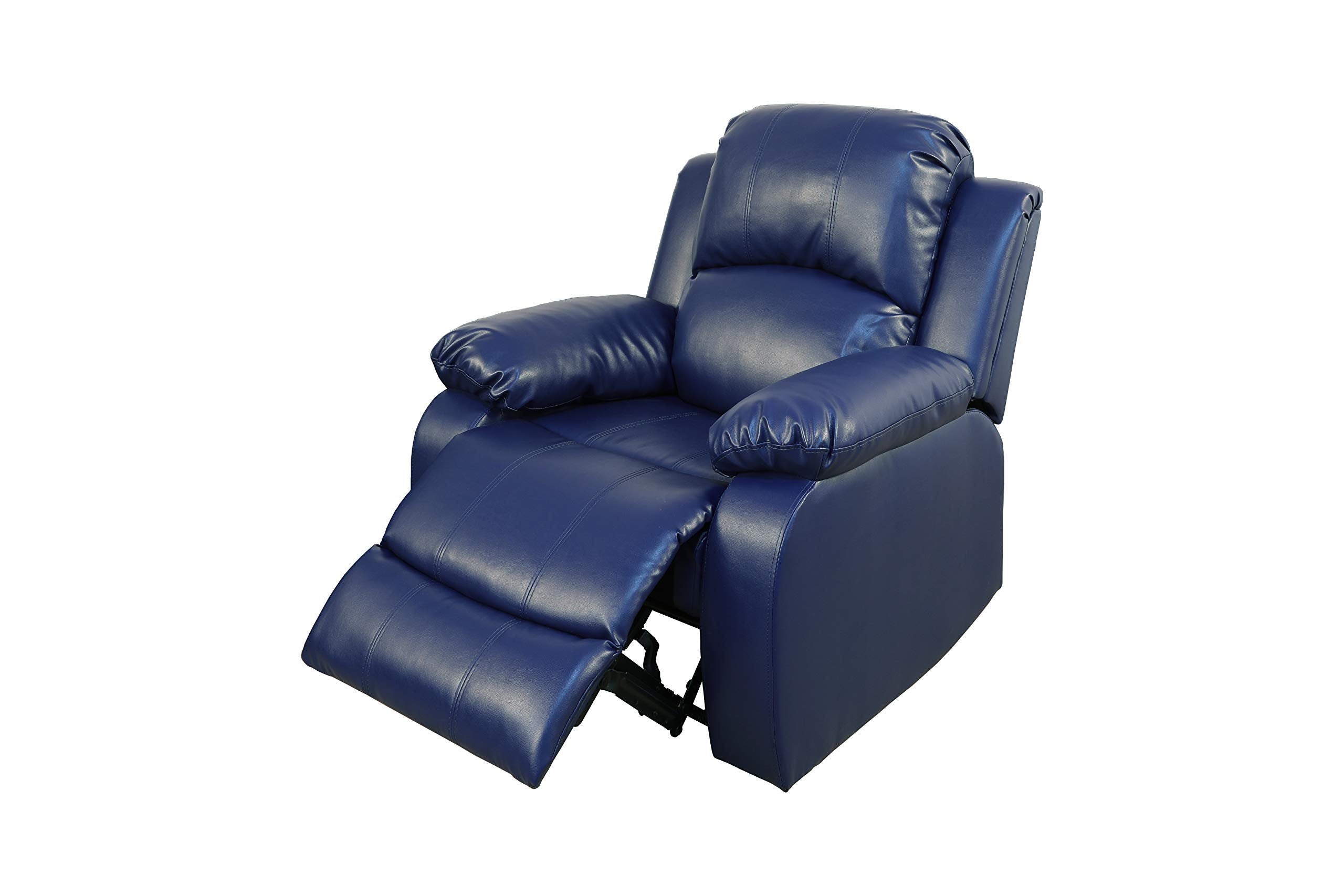 Bonded Leather Recliner Sofa Set 3 PCS Motion Sofa Loveseat Recliner Sofa Recliner Couch Manual