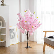 Cherry Blossom Tree Centerpiece: 6 Pcs Pink 39.3 Inch Tall Artificial Cherry Blossom