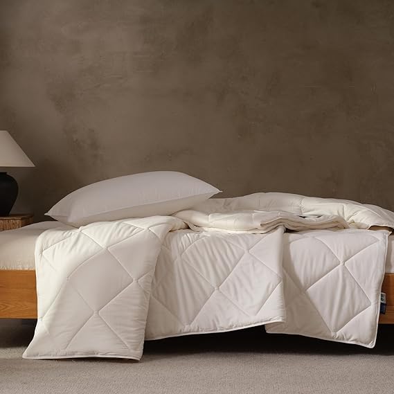 Warm Weight Wool Comforter for Winter - 100% Australian Wool Filling