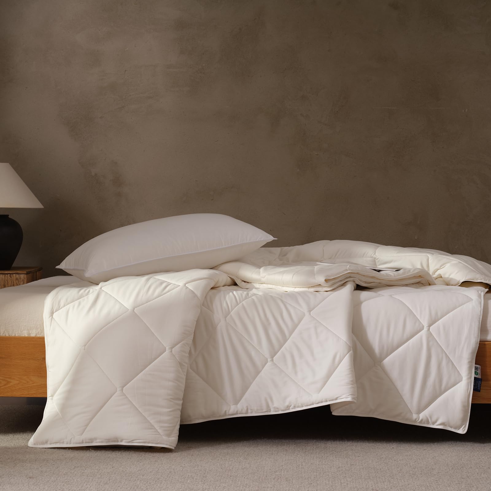 Warm Weight Wool Comforter for Winter - 100% Australian Wool Filling