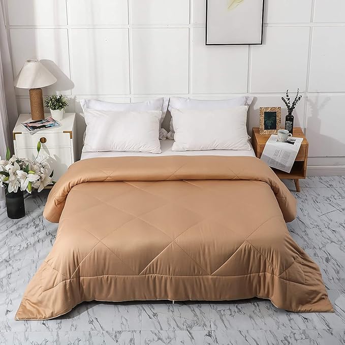 2024 Premium Upgraded Uncompressed Bed Quilt All Season 100% Cotton Filled