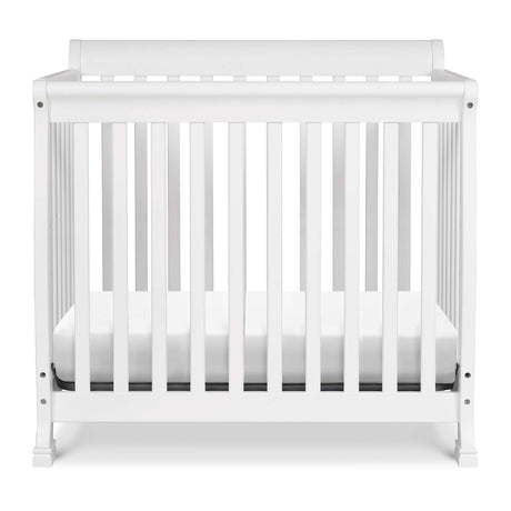 Kalani 4-in-1 Convertible Mini Crib in White | Greenguard Gold Certified