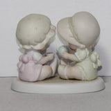 Friendship Figurine 'Little Moments' #306916 - White with Pink and Red Accents