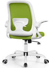 Office Chair Ergonomic Desk Chairs with Lumbar Support and Flip-up Arms, Comfortable